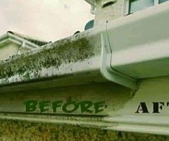 Gutters cleaned and sealed