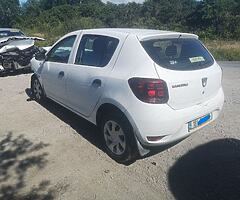 2018 DACIA SANDERO 1.0L Petrol BREAKING FOR PARTS