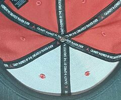 Red adjustable jordan cap - Image 3/3