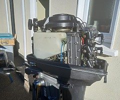 2-stroke  outboard  Suzuki-25 hp - Image 7/8