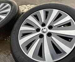 Skoda alloys 17 inch