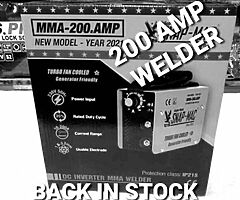 Arc welder 200 amp free delivery - Image 7/10