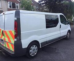 2011 Opel vivaro primastar traffic  tested Vivaro tested 04-23 tax 05-23 5 seater Crew cab