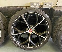 20” Storm alloys 5X108  / new tyres - Image 4/6