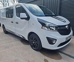 2018 Vauxhall Vivaro 2900 1.6cdti Crewcab