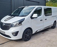 2018 Vauxhall Vivaro 2900 1.6cdti Crewcab
