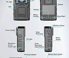 Affordable body camera, welcome to consult! Whatsapp:+8618870774389 - Image 5/6