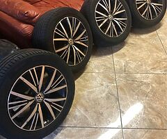 Brand new alloy wheels 205 55 16s ￼￼