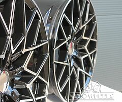BMW 813m style alloy wheels 20'' 5x120 - Image 8/9