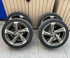 BRAND NEW TTRS TWIST ALLOYS AND TYRES FOR SALE - Image 4/4
