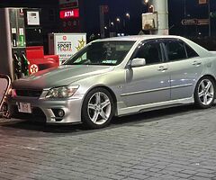 Toyota altezza (tax an test)
