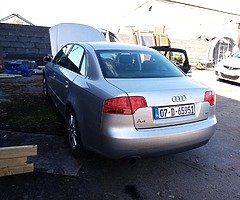For parts Audi A4 1.6 petrol 2007