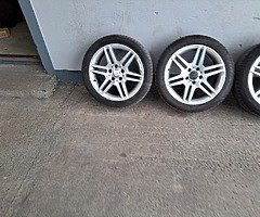 17inch Genuine AMG Mercedes alloys 5x112 VW AUDI