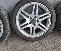 17inch Genuine AMG Mercedes alloys 5x112 VW AUDI - Image 3/7