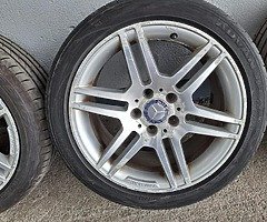 17inch Genuine AMG Mercedes alloys 5x112 VW AUDI - Image 4/7