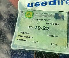 1lt petrol Renault clio