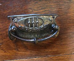 Antique Sideboard with Mirror Panels