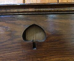 Antique Sideboard with Mirror Panels