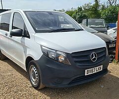 2017 Mercedes-Benz VITO CREW VAN 9 SEAT ULEZ FREE