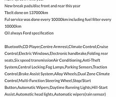 Ford Mondeo 2016 Titanium 2.0 NCT 02/34