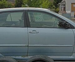 Toyota Corolla and Yaris