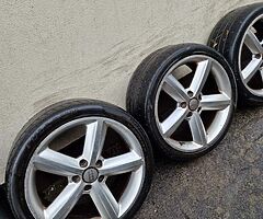 18" Audi 5x112 Alloys