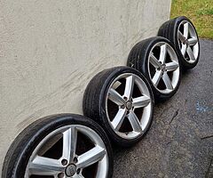18" Audi 5x112 Alloys - Image 4/4