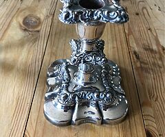 Silver Candlestick Holder - Image 4/4