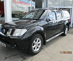 2012 2012 NISSAN NAVARA 2.5 DCI 4WD FIVE SEATER CREW CAB LEATHER INT CVRT 8/23  NAVARA