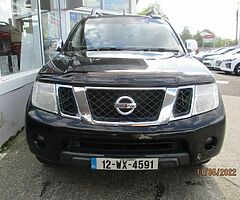 2012 2012 NISSAN NAVARA 2.5 DCI 4WD FIVE SEATER CREW CAB LEATHER INT CVRT 8/23  NAVARA