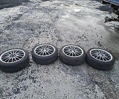 4 stud multifitment 17 inch alloys