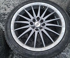 4 stud multifitment 17 inch alloys - Image 5/7