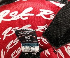 RST ladies 2pc leather suit + boots