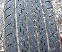 New tyres