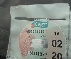 08 Volkswagen caddy van