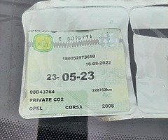 08 opel corsa 1.2 petrol nct - Image 6/8