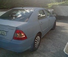 Car needs a good spray job