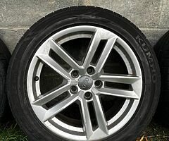 Genuine Audi a4 17” alloys