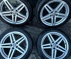 Audi 18 inch alloy wheels