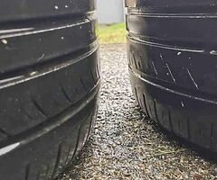 5×112 AUDI..SEAT..VW..SKODA.. WHEELS AND TYRES..235/45  R-17.. 50%