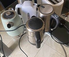 Kettles and toaster