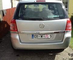 2013 zafira eco flex mpv