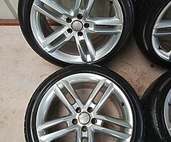 19 genuine Audi sline 5x112 alloy wheels