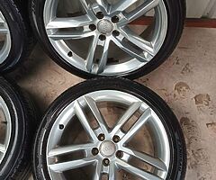 19 genuine Audi sline 5x112 alloy wheels