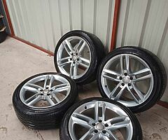19 genuine Audi sline 5x112 alloy wheels - Image 4/4