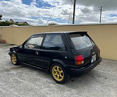 1990 Toyota Starlet turbo breaking
