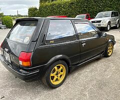 1990 Toyota Starlet turbo breaking