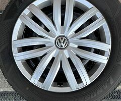 Vw transporter steel wheels and trims