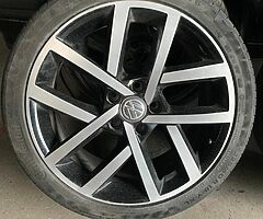 18in 5x112 original vw alloys