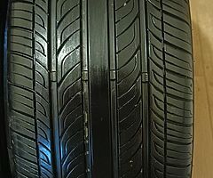 2x 225/40/R18 Kenda tyres